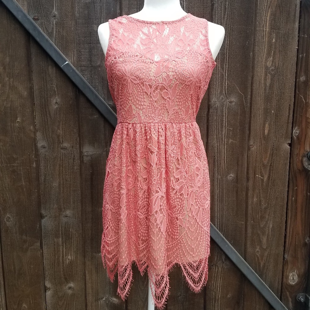 Love, Fire Lace Dress Size S